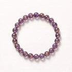 Natural Purple Rutilated Quartz Bracelet: The Stone of Prosperity — Kailash Vein
