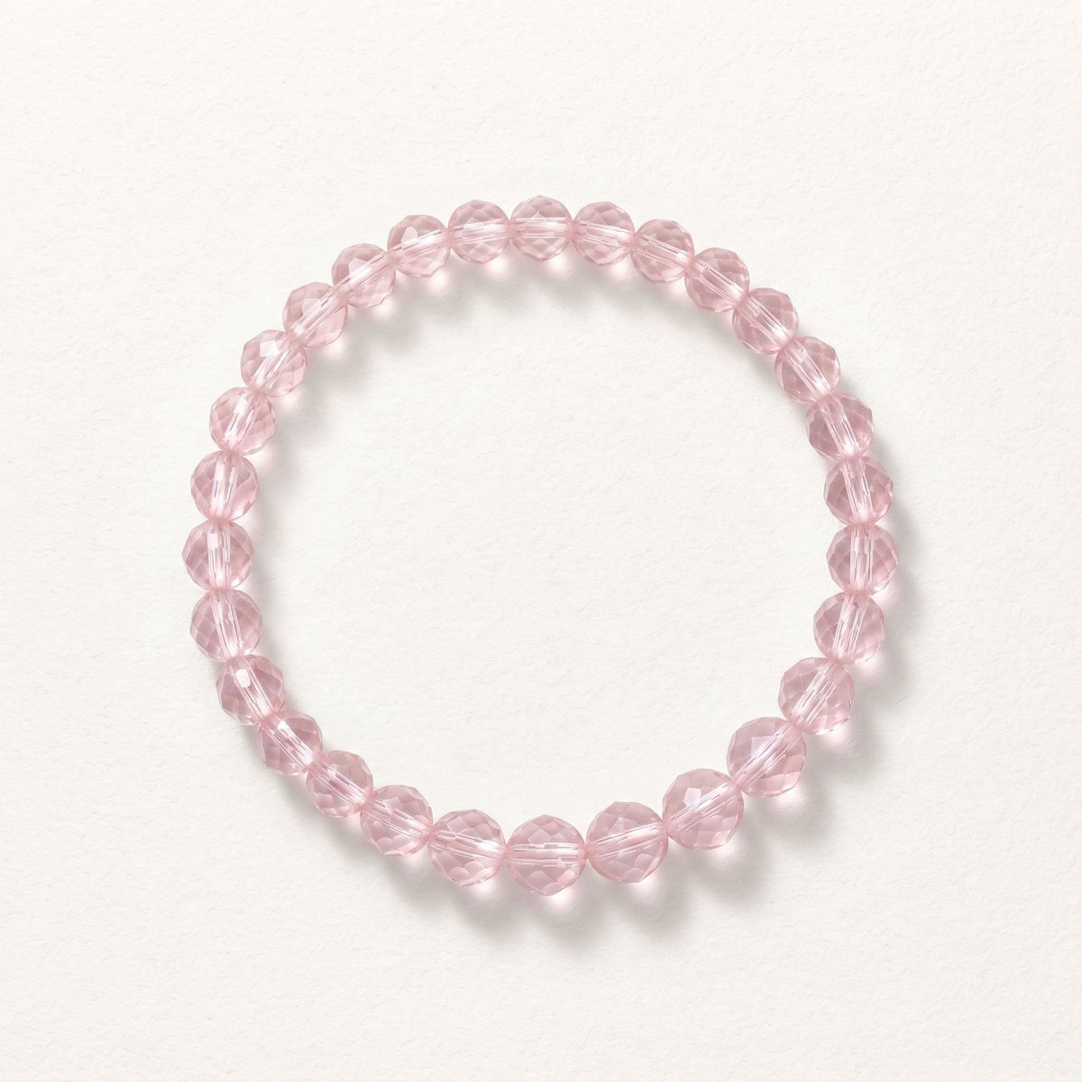 Natural Pink Pineapple Quartz Intuition & Heart Bracelet: Spiritual Serenity & Harmony — Gangdishé Peak