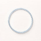 Natural Aquamarine Bead Bracelet, Serene Calm & Harmonious Flow Gemstone Jewelry