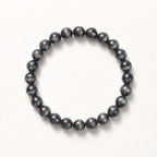 Natural Silver Sheen Obsidian Bracelet: Spiritual Protection & Intuition — Kailash Vein
