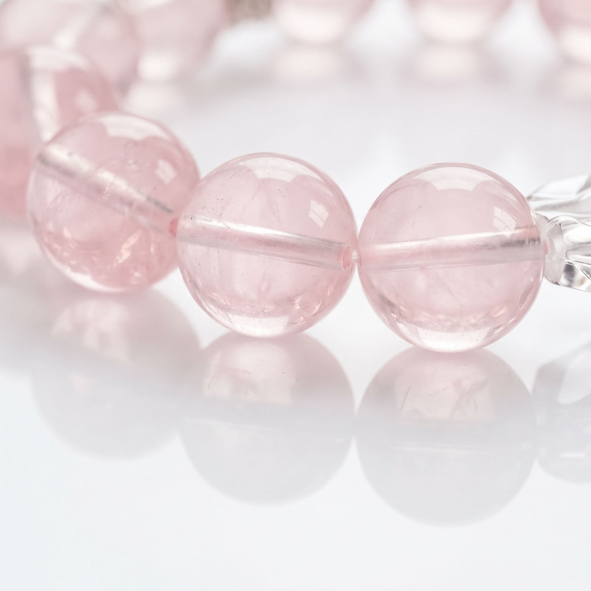 Translucent Jelly Rose Quartz: Tender Compassion & Pure Harmony