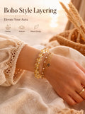 Premium Citrine Beaded Bracelet | Hand-Polished Natural Gemstone Jewelry for Abundance & Positivity