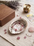 🌸The Synthesis of Gentle Power | Rose Quartz, Freshwater Pearl, Rhodonite & Jasper Beaded Bracelet