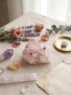 🌸The Synthesis of Gentle Power | Rose Quartz, Freshwater Pearl, Rhodonite & Jasper Beaded Bracelet
