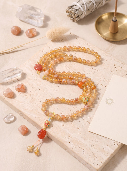 "Arcadian Pixiu" Natural Citrine Bracelet: Awaken Solar Plexus Wealth Absorption, One-Way Financial Firewall & Asset Protection