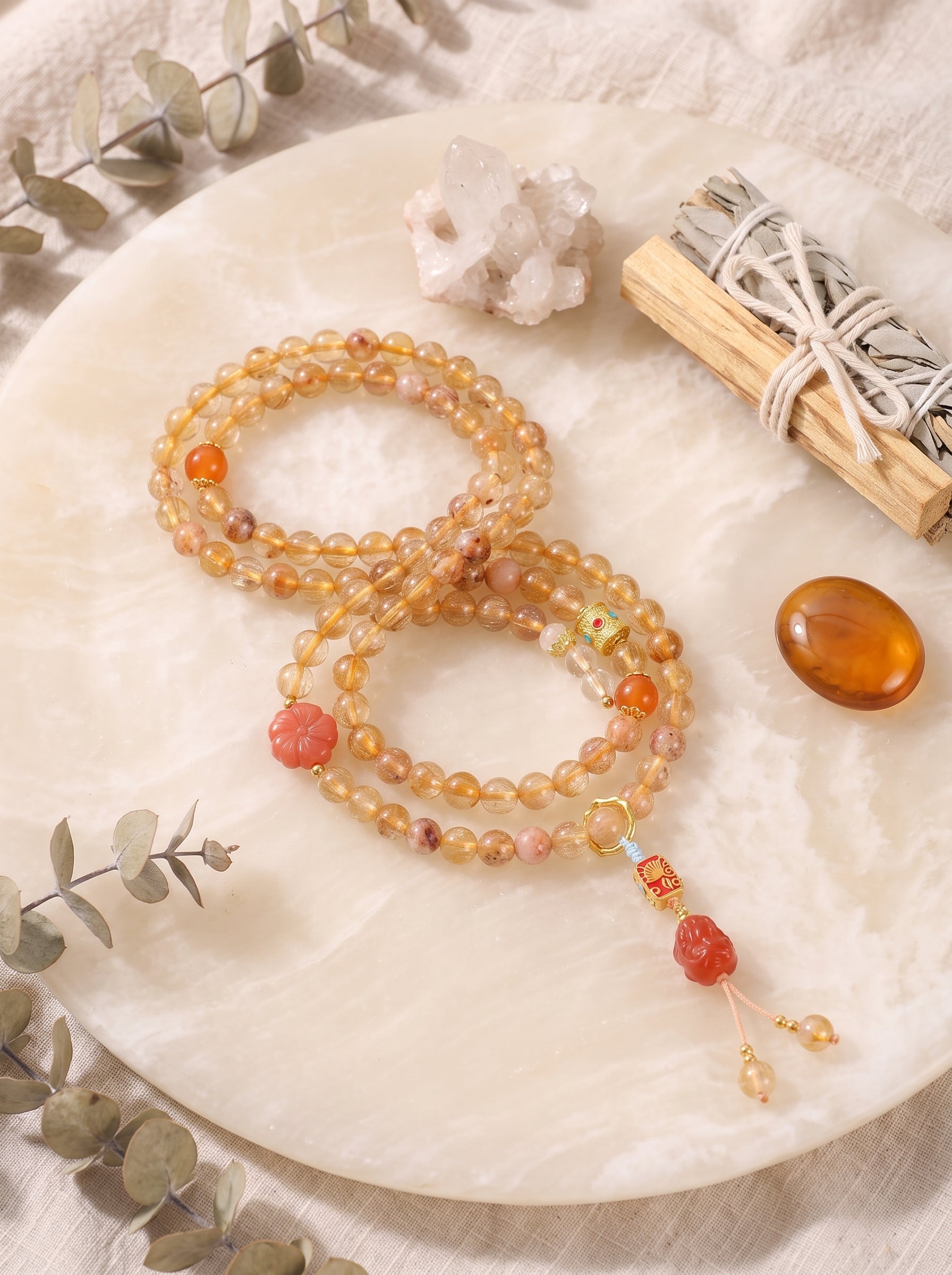 "Arcadian Pixiu" Natural Citrine Bracelet: Awaken Solar Plexus Wealth Absorption, One-Way Financial Firewall & Asset Protection