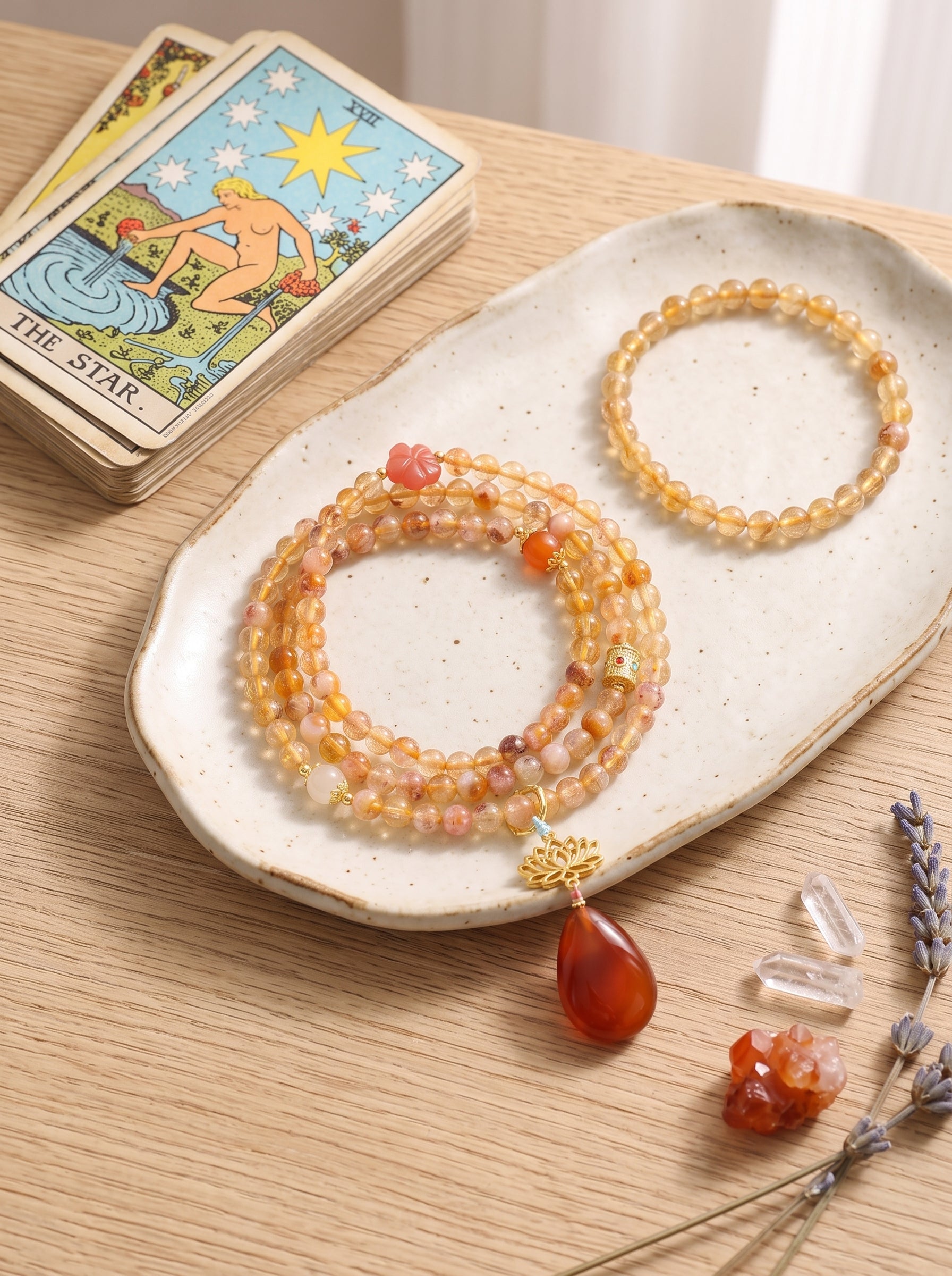 "Arcadian Pixiu" Natural Citrine Bracelet: Awaken Solar Plexus Wealth Absorption, One-Way Financial Firewall & Asset Protection