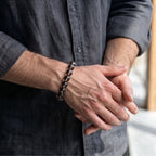 Natural Smoky Quartz Bracelet: Grounded Resilience & Absolute Shielding — Alpine Zone