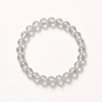 Natural Silver Rutilated Quartz Bracelet: Clarity & Renewed Energy — Alpine Zone