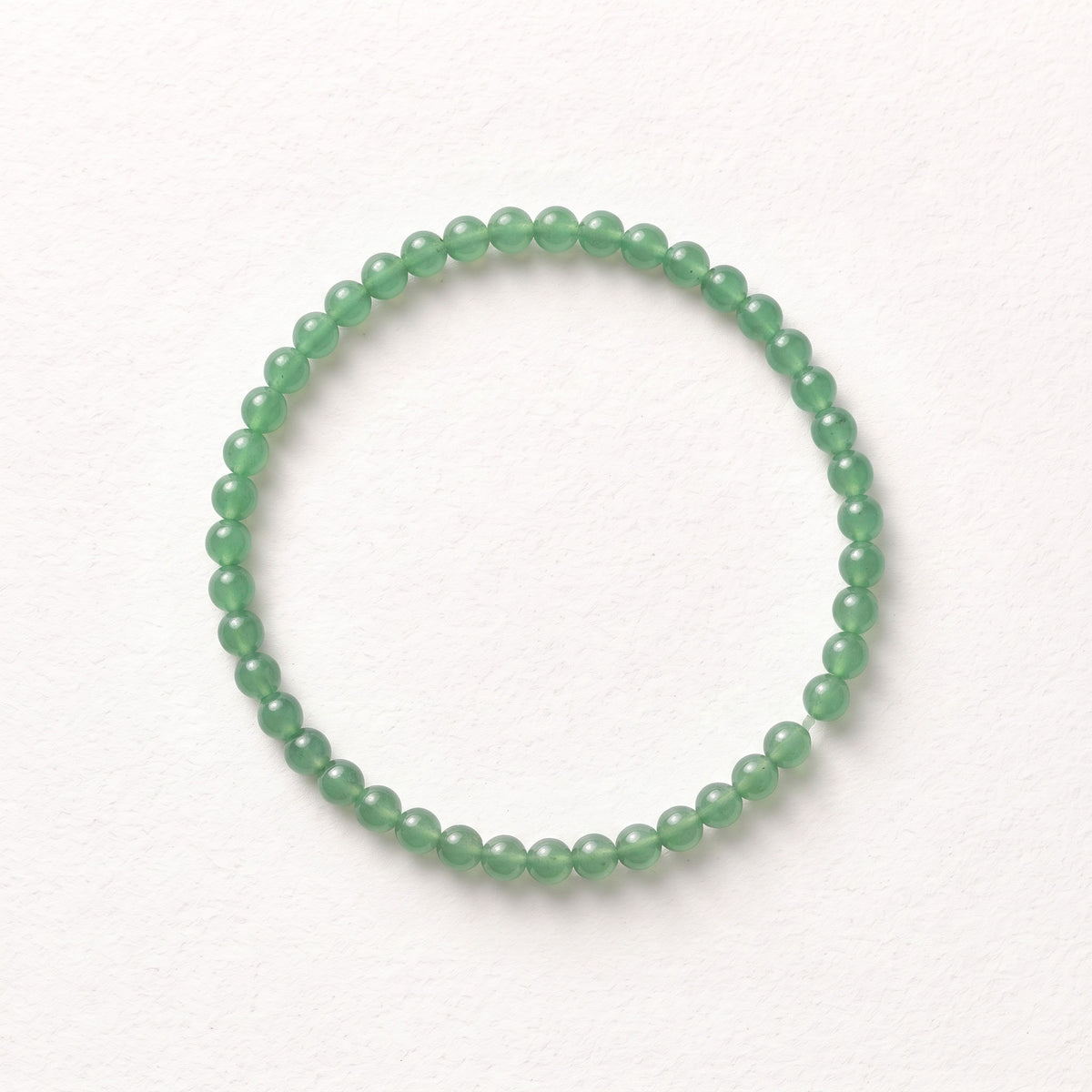 Natural Green Fluorite Bead Bracelet, Serene Calm & Harmonious Flow Gemstone Jewelry