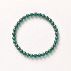 Natural Malachite Bead Bracelet, Radiant Vitality & Harmonious Flow Gemstone Jewelry