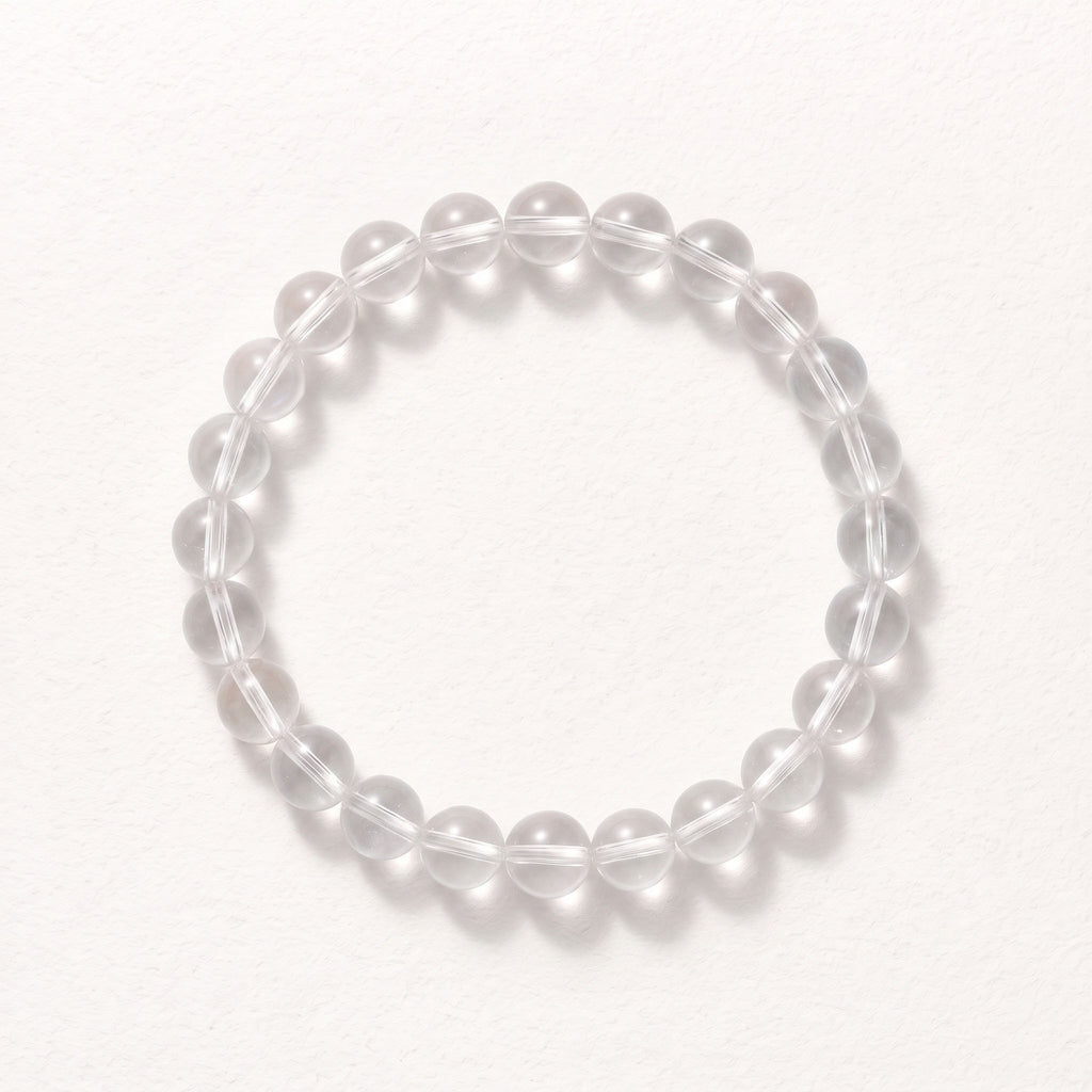 Natural Clear Quartz Bracelet: The Stone of Ultimate Clarity & Amplification — Alpine Zone