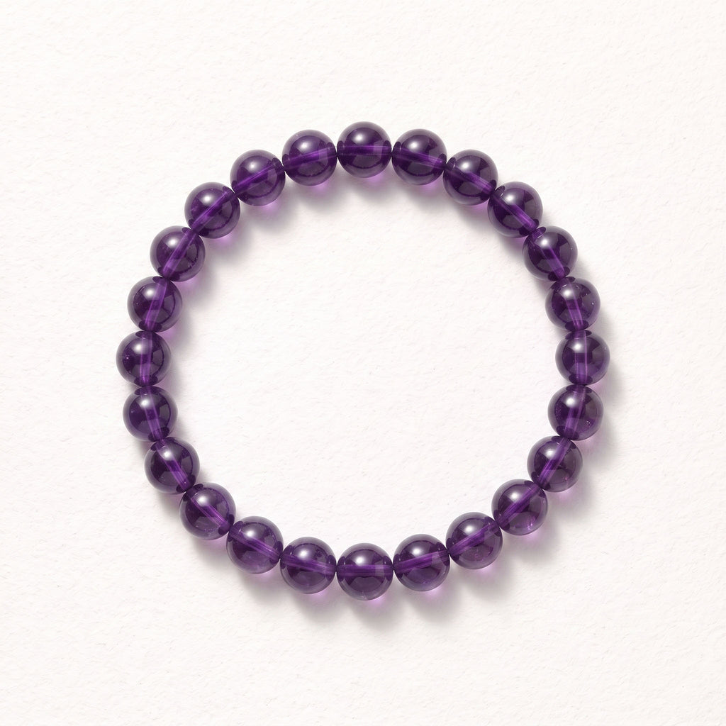Natural Purple Fluorite Bracelet: The Stone of Spirit — Alpine Zone