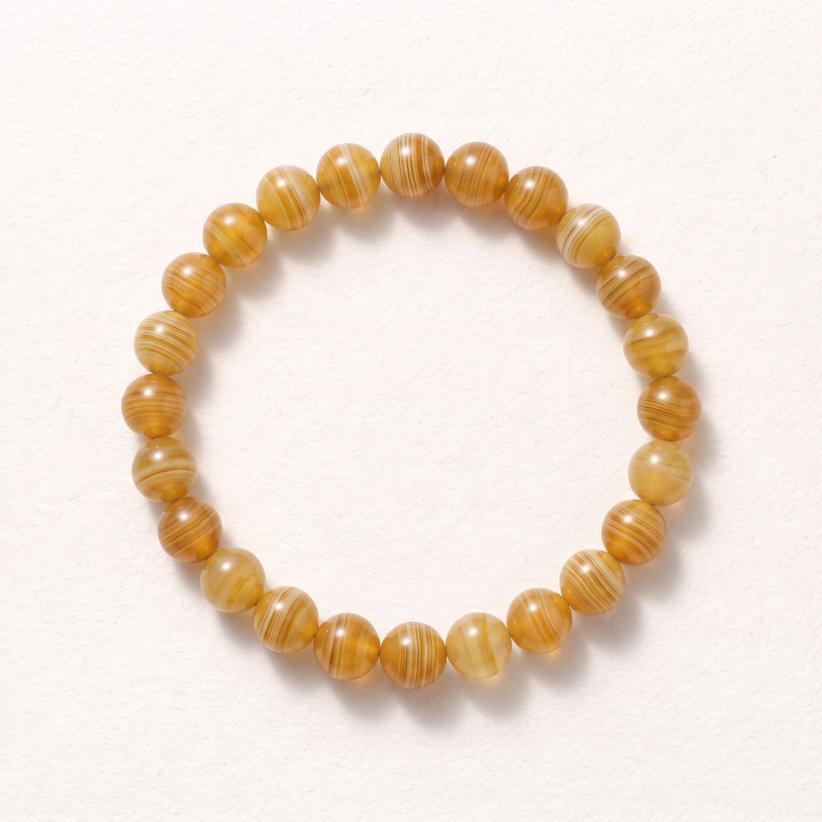 Natural Yellow Agate Bracelet: The Stone of Joy — Alpine Zone