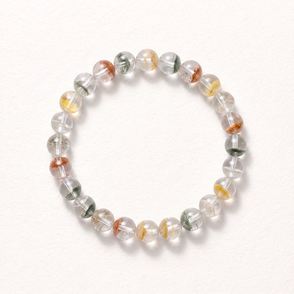 Natural Garden Quartz "Four Seasons" Bracelet | The Stone of Nature