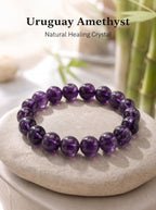 Authentic Uruguayan Amethyst Necklace | The "Stone of Wisdom" | Premium Healing Gemstone Jewelry