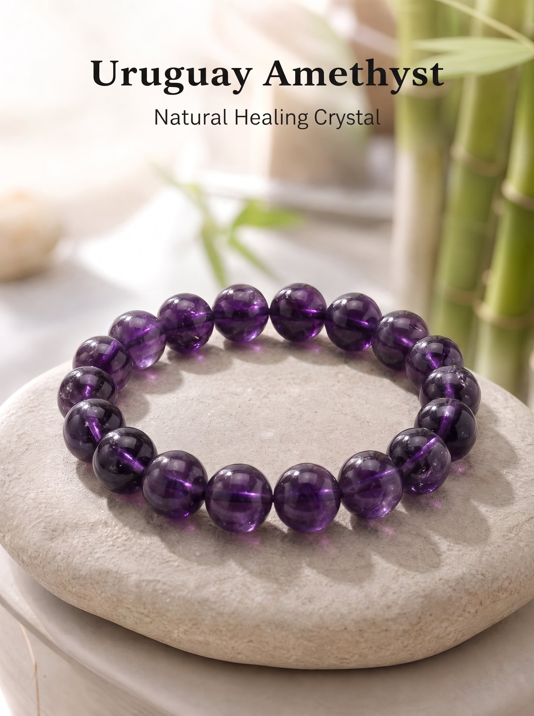 Authentic Uruguayan Amethyst Necklace | The "Stone of Wisdom" | Premium Healing Gemstone Jewelry