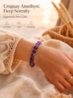 Authentic Uruguayan Amethyst Necklace | The "Stone of Wisdom" | Premium Healing Gemstone Jewelry