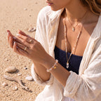 Clear Quartz & Peach Moonstone: Warm Vitality & Pure Illumination