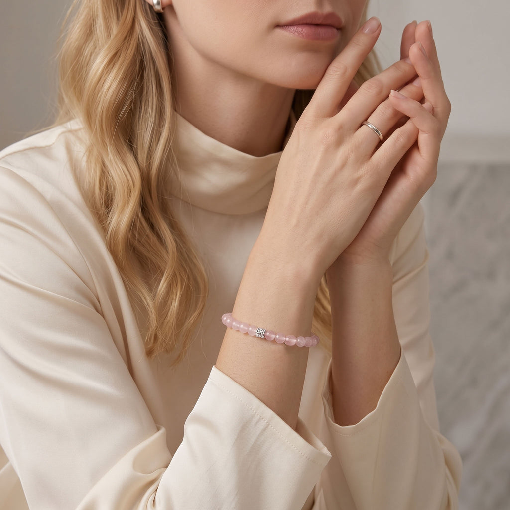 Translucent Jelly Rose Quartz: Tender Compassion & Pure Harmony