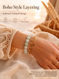 Luxury Xinjiang Hetian Jade Beaded Bracelet | Hand-Polished Natural Nephrite Jade Jewelry for Elegant Style