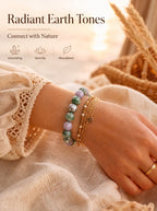Authentic Green Lepidolite Bracelet | The "Stone of Serenity" | Unique Healing Crystal Jewelry