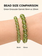 Authentic Prehnite Crystal Bracelet | The "Stone of Prophecy" | Unique Healing Gemstone Jewelry
