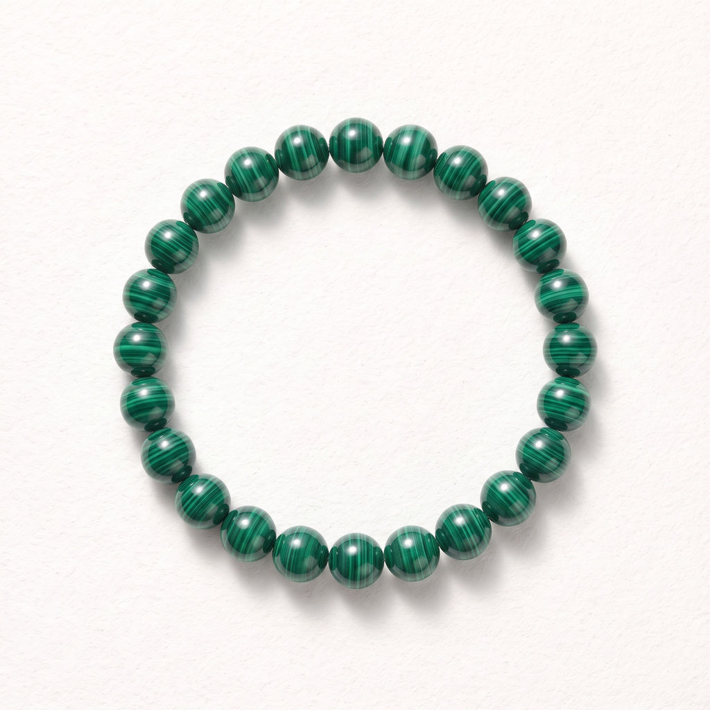 Natural Malachite Bracelet: Protection & Transformation — Gangdishé Peak