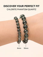 Authentic Green Phantom Quartz Bracelet | The "Money Magnet" | Unique Healing Crystal Jewelry