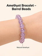 Authentic Lavender Amethyst Necklace | The "Stone of Serenity" | Minimalist Healing Gemstone Jewelry