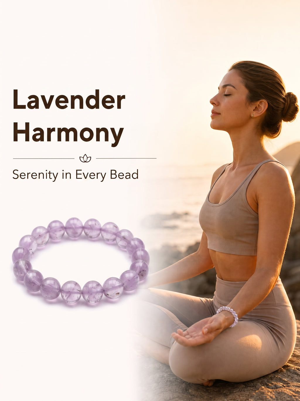 Authentic Lavender Amethyst Necklace | The "Stone of Serenity" | Minimalist Healing Gemstone Jewelry