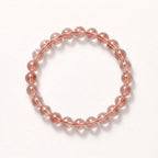 Natural Red Rabbit Hair Quartz Bracelet: The Stone of Vitality — Alpine Zone
