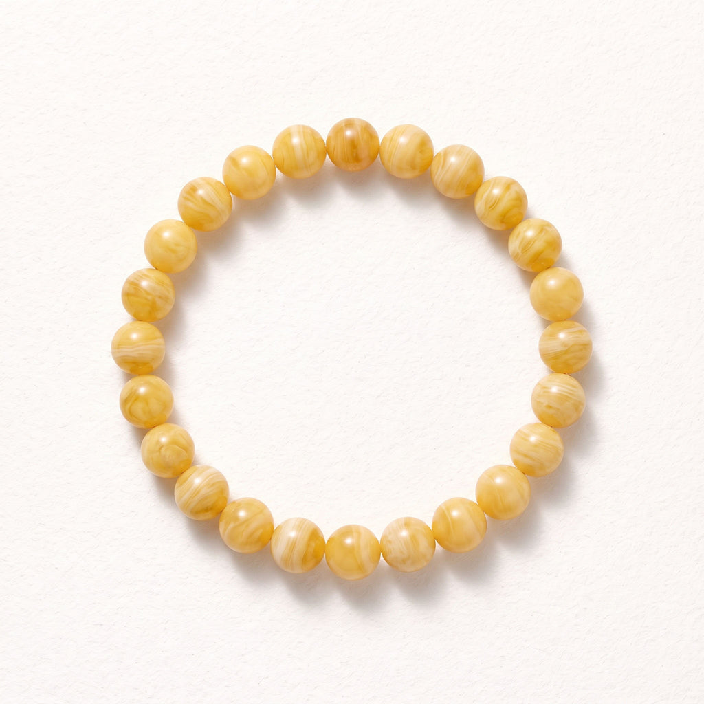 Honey Beeswax Amber: Ancient Warmth & Golden Vitality