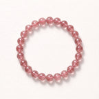 Natural Strawberry Quartz Bracelet: The Stone of Love & Attraction — Gangdishé Peak