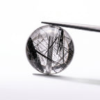 Natural Black Rutilated Quartz Bracelet: Unyielding Protection & Executive Power — Alpine Zone
