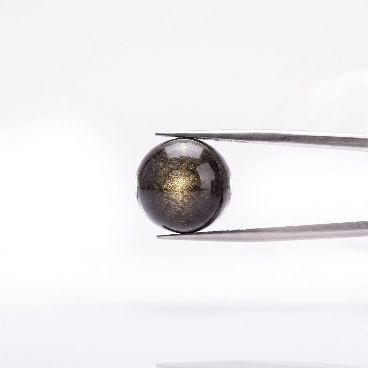 Natural Gold Sheen Obsidian Bracelet: Sovereign Protection & Golden Enlightenment — Alpine Zone