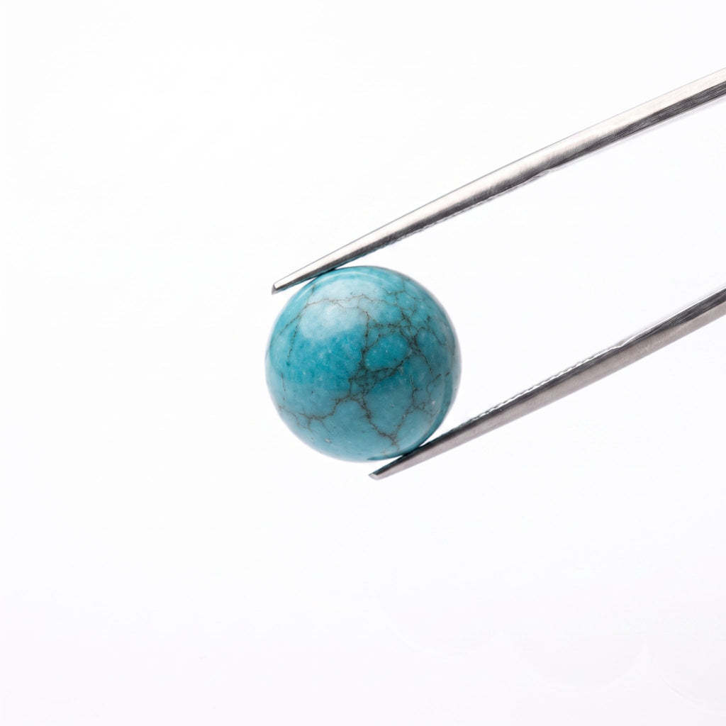 Natural Turquoise Bracelet: Spiritual Protection & Peace — Kailash Vein