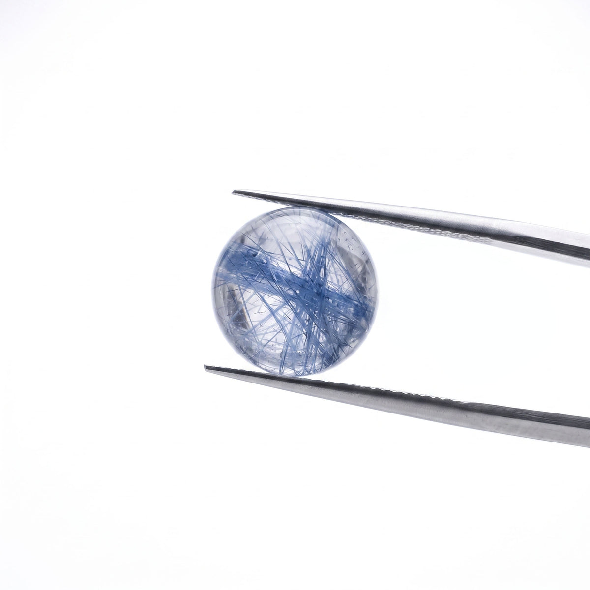 Natural Blue Rutilated Quartz Bracelet | The Talisman of Career Success