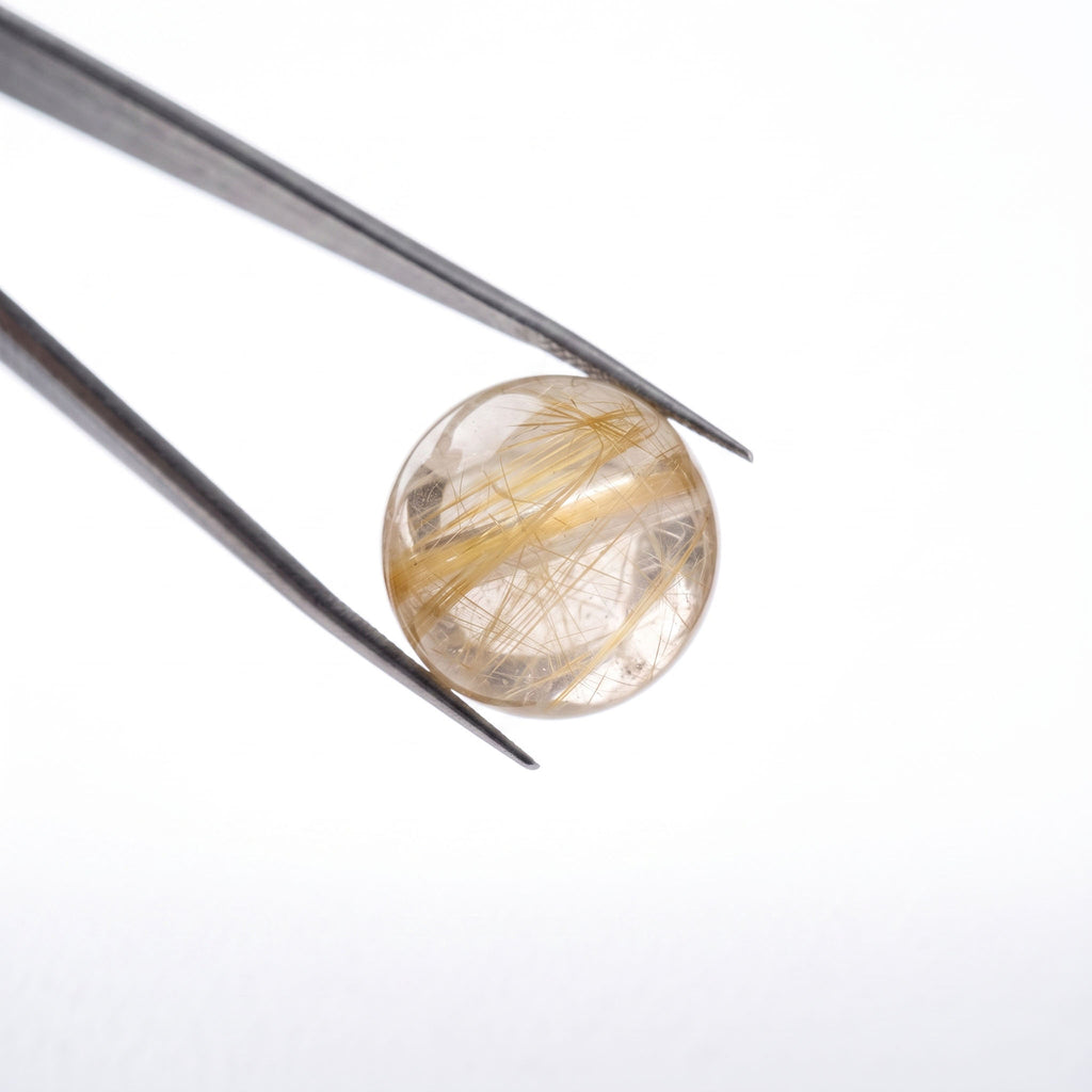 Natural Yellow Rabbit Hair Quartz Bracelet: The Stone of Warmth — Himalayan Ridge