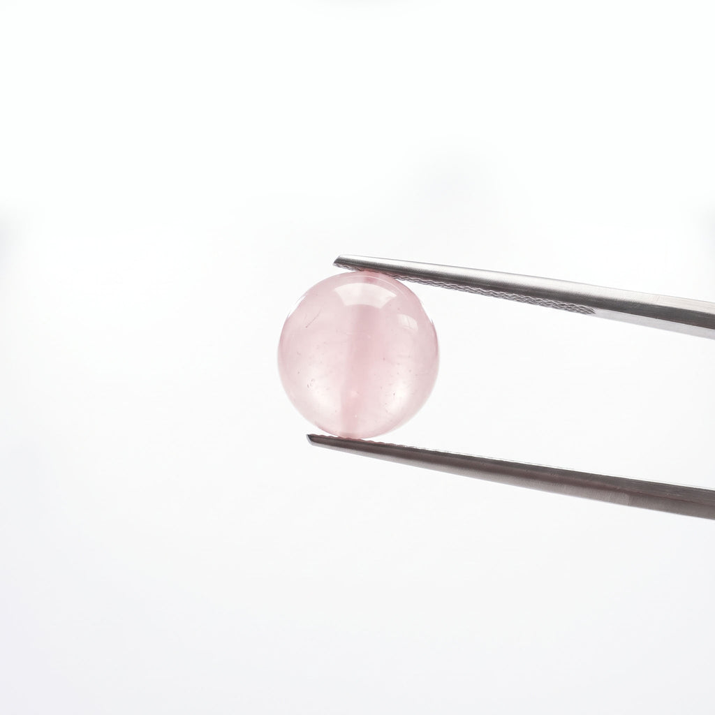 Translucent Jelly Rose Quartz: Tender Compassion & Pure Harmony