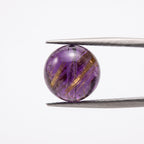Natural Purple Rutilated Quartz Bracelet: The Stone of Prosperity — Kailash Vein