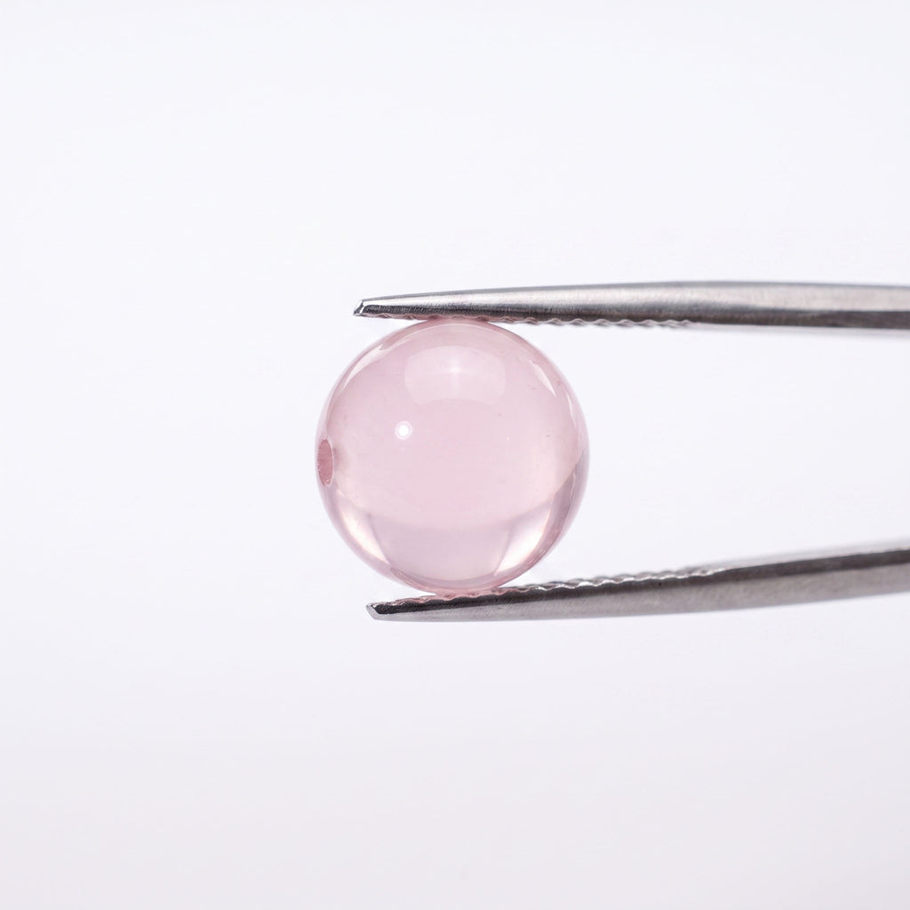 Golden Shimmer Mozambique Rose Quartz: Ethereal Romance & Radiance