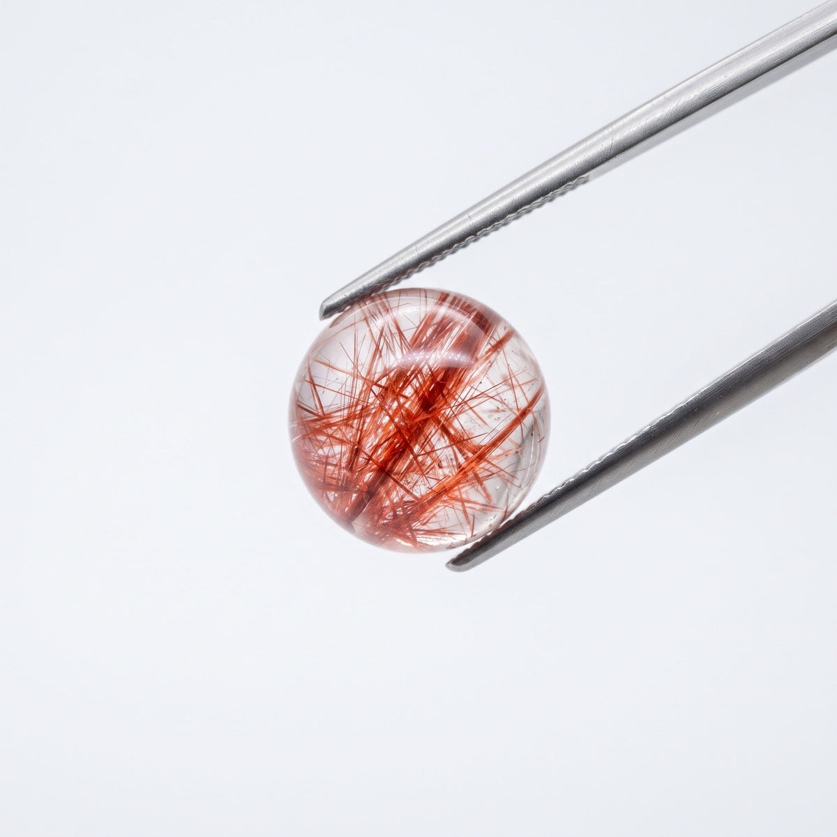 Natural Red Rabbit Hair Quartz Bracelet: The Stone of Vitality — Alpine Zone