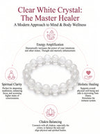 Premium White Azeztulite Specimen | Hand-Selected Natural Crystal for Mindfulness & Energetic Alignment